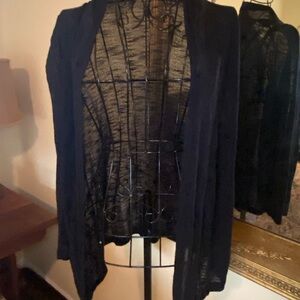 Black sheer Women's Sweater